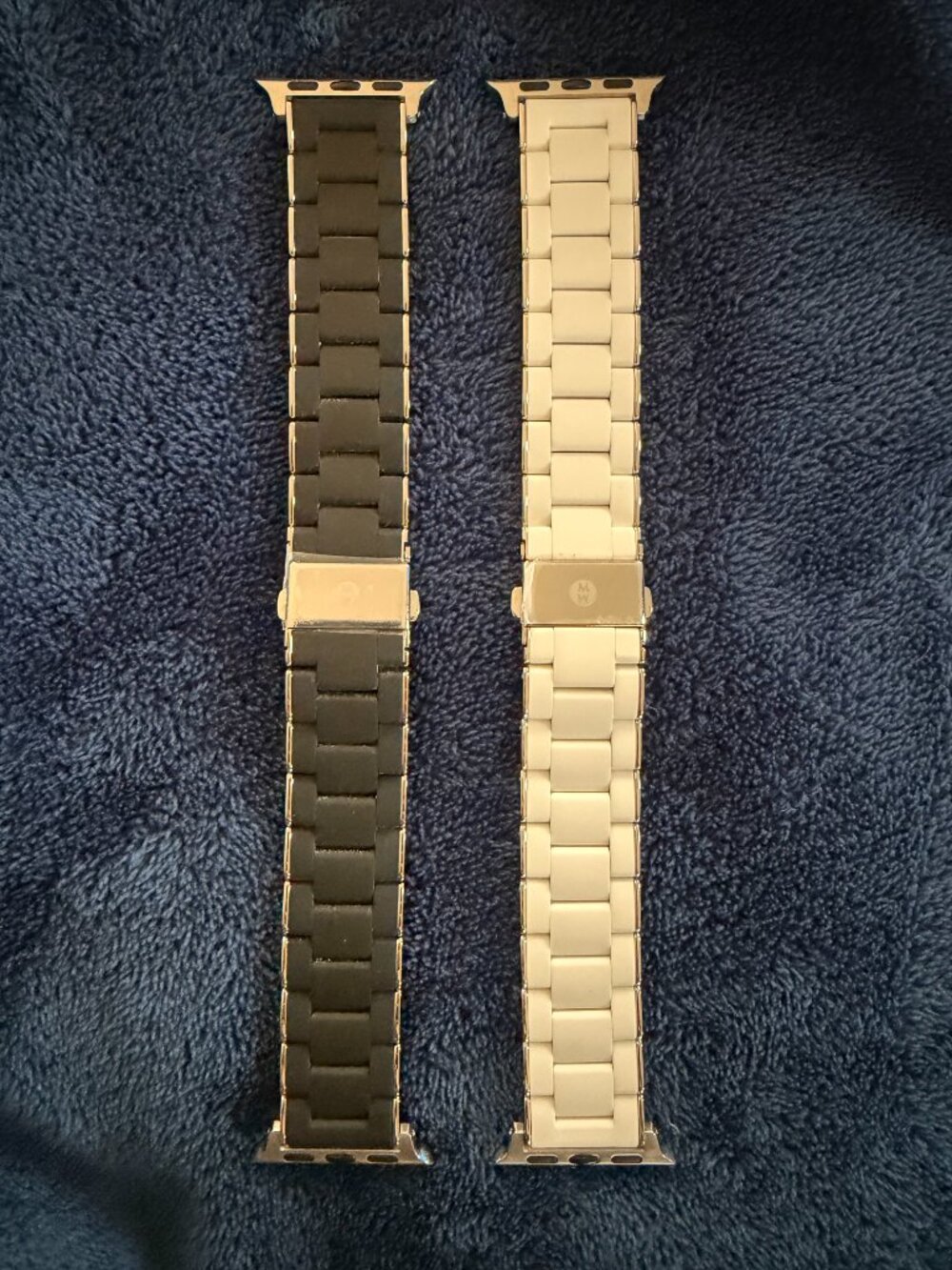 MICHELE Silicone-Wrapped Braclet Apple Watch bands – BRAND NEW. WHITE BAND - Picture 4 of 7